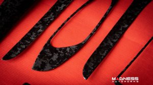 Alfa Romeo Stelvio Complete Interior Trim Kit - Forged Carbon Fiber 